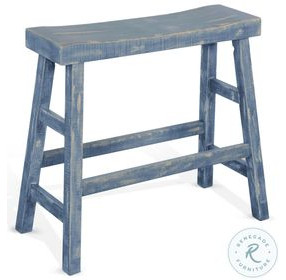 Seabright Ocean Blue Bar Bench