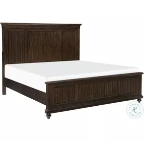 Cardano Driftwood Charcoal Queen Panel Bed