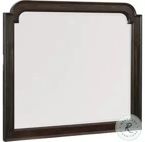 Cardano Driftwood Charcoal Mirror