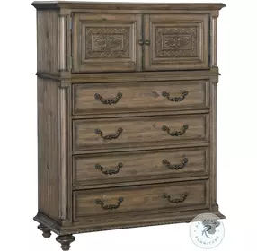 Rachelle Weathered Pecan Chest