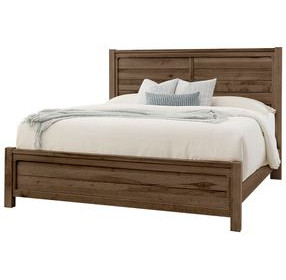 Cool Rustic Plank Panel Bed