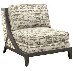 Tasman Beige Upholstered Accent Chair