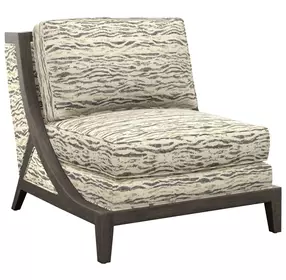 Tasman Beige Upholstered Accent Chair