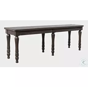 Madison County Barnwood Brown Bench