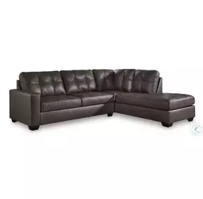 Barlin Mills Umber 2 Piece Sectional with RAF Chaise