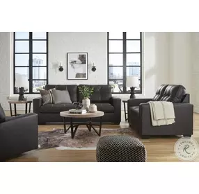Barlin Mills Carbon Living Room Set