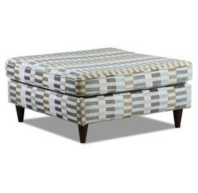 Elise Ink Mundo Mystic Square Cocktail Ottoman