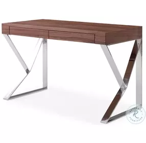 Noho Walnut Rectangular Desk
