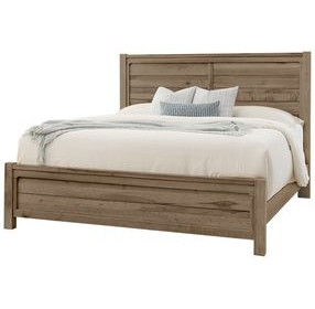 Cool Rustic Plank Panel Bed