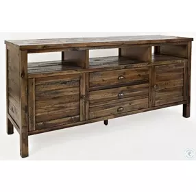 Artisans Craft Dakota Oak 70" TV Stand