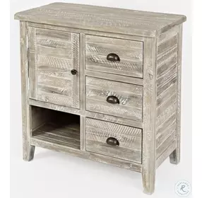 Artisans Craft Washed Grey Accent Chest