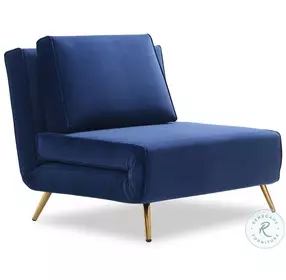 Julius Blue Single Twin Sofa Bed