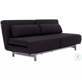 LK06-2 Black Fabric Premium Sofa Bed