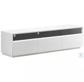 TV023 White High Gloss TV Stand