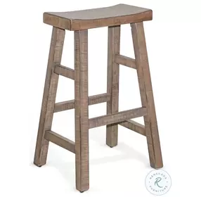 Maple Haze Beach Pebble Bar Stool Set of 2