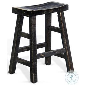 Seabright Black Sand Counter Height Stool Set of 2