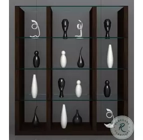 Float Timber Chocolate Wall Unit