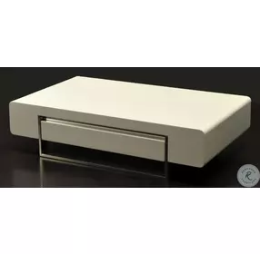 902A White Modern Coffee Table