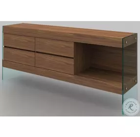 Elm Walnut Matte Buffet