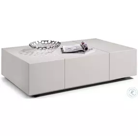 P592A Grey High Gloss Modern Coffee Table