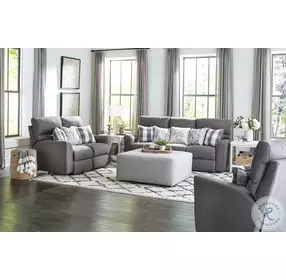 Searsport Metal Power Reclining Living Room Set with Power Headrest