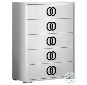 Luxuria White Lacquer Chest