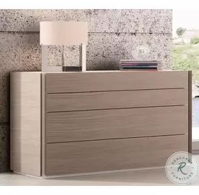 Evora Wenge And Light Gray Dresser