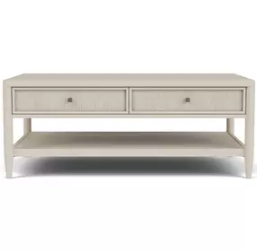 Maren White Sand Rectangular Cocktail Table