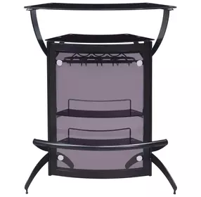 Dallas Smoked And Black Bar Unit