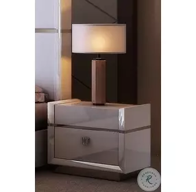 Paris Light Grey Nightstand