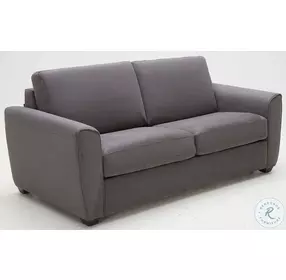 Mono Gray Microfiber Full Sofa Bed