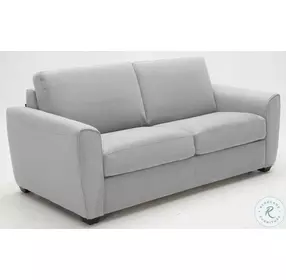 Marin Light Gray Microfiber Full Sofa Bed
