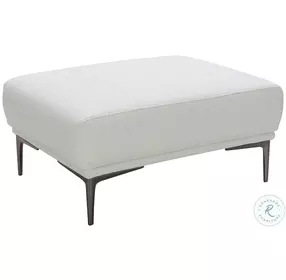 Davos White Ottoman