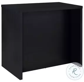 Topanga Black Freestanding Home Bar