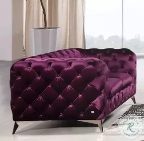 Glitz Purple Loveseat
