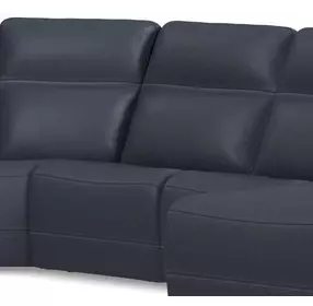 Sawyer Marine Leather Armless Chair