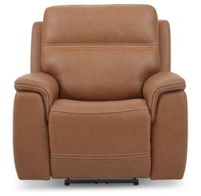 Sawyer Harvest Leather Zero Gravity Power Recliner with Power Lumbar and USB Charging
