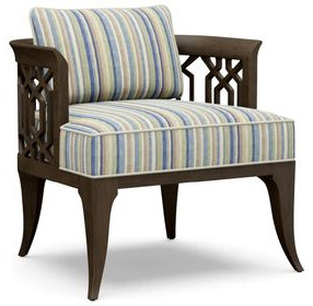 Gatewick Aqua Upholstered Lounge Chair