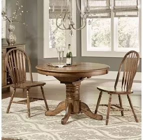 Carolina Crossing Antique Honey 3 Piece Extendable Dining Set