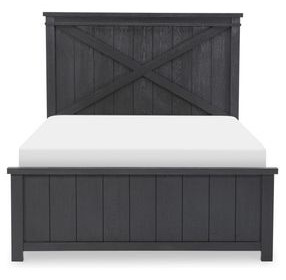 Flatiron Midnight Full Panel Bed