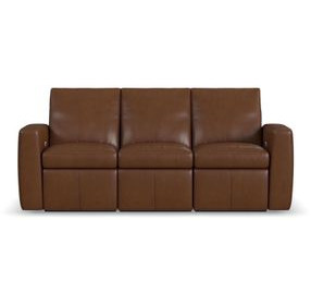 Aria Sedona Brown 85" Zero Gravity Power Reclining Sofa with USB Charging