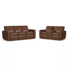 Aria Sedona Brown Zero Gravity Power Reclining Living Room Set