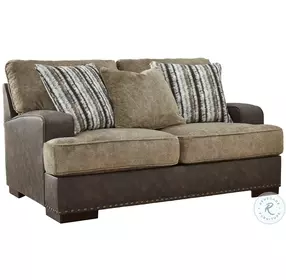 Alesbury Chocolate Loveseat