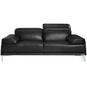 Nicolo Black 86" Sofa