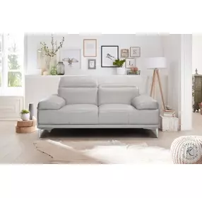 Nicolo Light Grey Loveseat