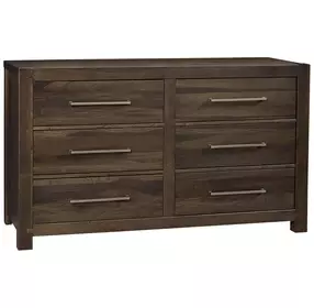 Joinery Espresso Oak 6 Drawer Dresser
