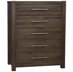 Joinery Espresso Oak 5 Drawer Chest