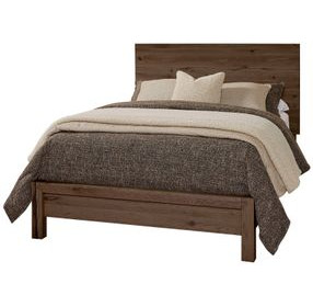 Joinery Espresso Plank Panel Bed