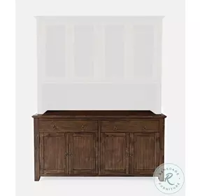 Bakersfield Wire Brush Brown Server