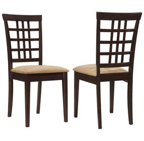 Kelso Tan Dining Chair Set Of 2